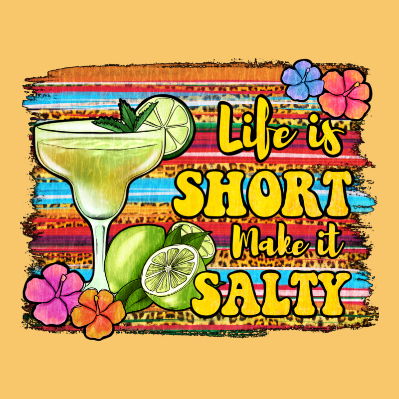 Life Is Short Make It Salty Vintage Hoodie by Jasminsmagicworld | Teevron