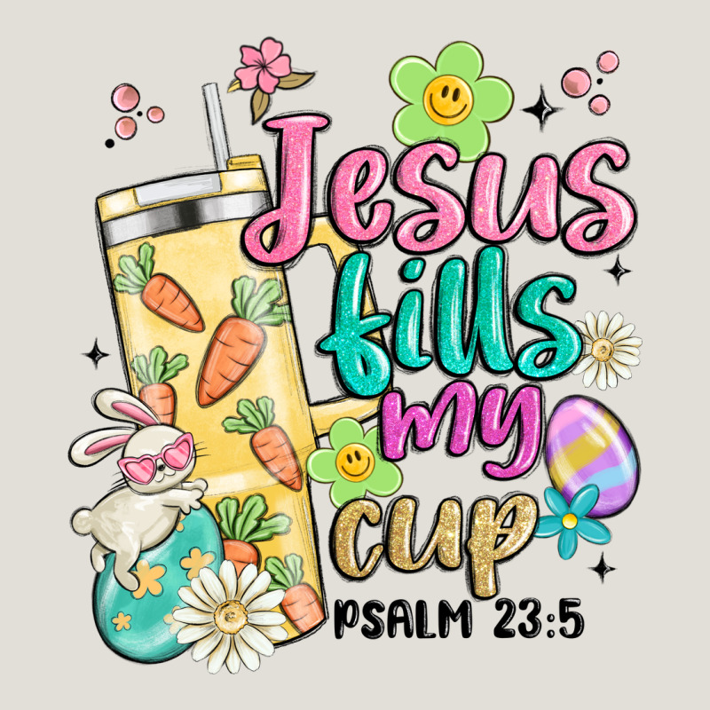 Easter Jesus Fills My Cup Heavy Core Tee by MaliasSmallBusiness | Teevron