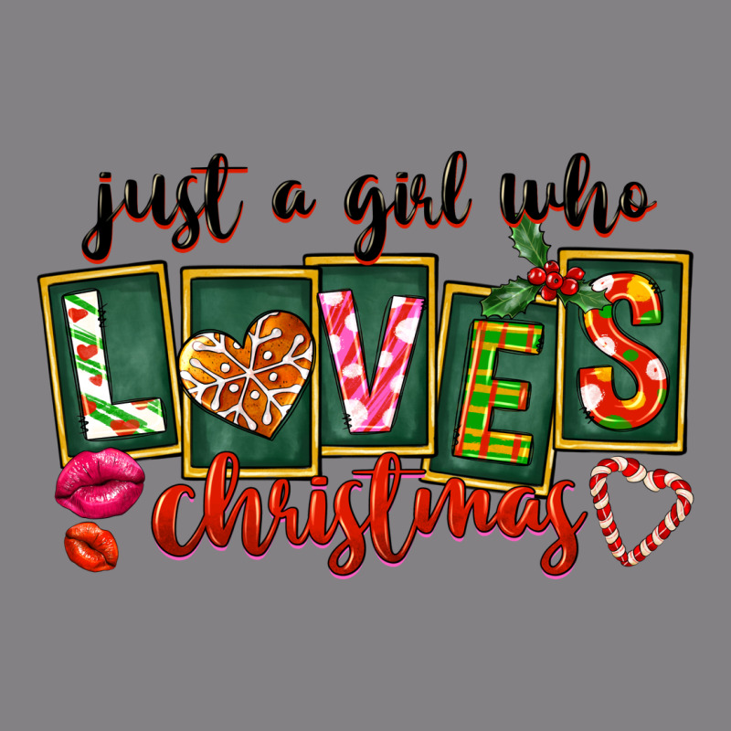 Just A Girl Who Loves Christmas Heavyweight Hoodie by FaDigitalArtStudio | Teevron