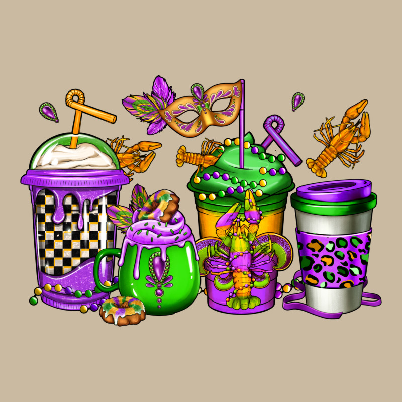Mardi Gras Crawfish Coffee Long Sleeve Tee by Jasminsmagicworld | Teevron