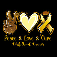 Peace Love Cure Bone Cancer Premium Tee | Teevron