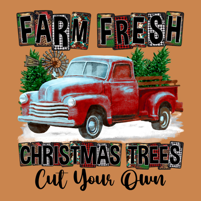 Farm Fresh Christmas Trees Cut Your Own Heavyweight Hoodie by FaDigitalArtStudio | Teevron