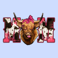 Highland Cow Mom Urban Heavy Tee | Teevron