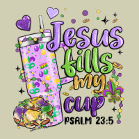 Mardi Gras Jesus Fills My Cup Heavy Core Tee | Teevron