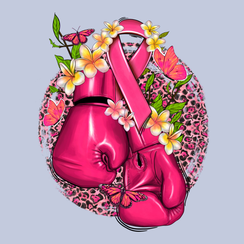 Cancer Boxing Gloves With Ribbon Long Sleeve Tee by NancyCooperArtShop | Teevron