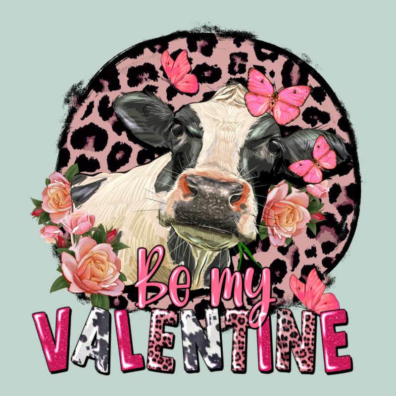 Be My Valentine Holstein Cow Valentine's Day Zipper Hoodie by FaDigitalArtStudio | Teevron