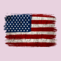 Distressed American Flag Ladies Tee | Teevron