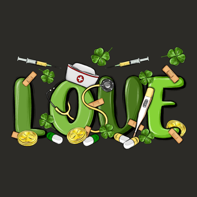 St Patricks Love Nurse Heavy Core Tee by MaliasSmallBusiness | Teevron