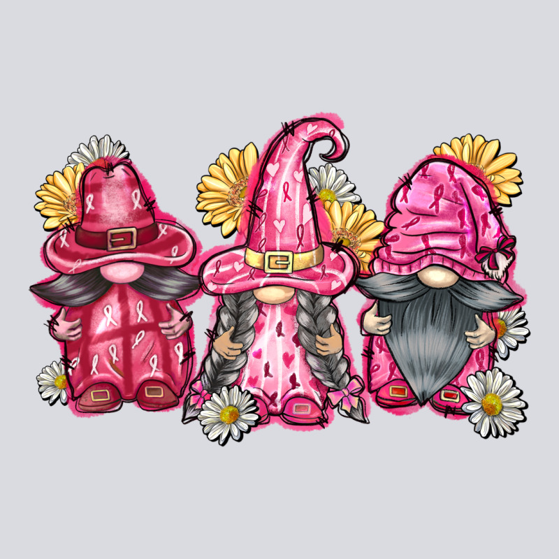 Breast Cancer Gnomes Zipper Hoodie by FaDigitalArtStudio | Teevron