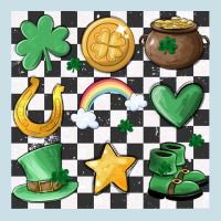 Checker Board Lucky Charms Ladies Tee | Teevron