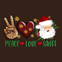 Peace Love Santa Heavy Core Tee | Teevron