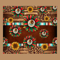 Seamless Mexican Sunflower Tumbler Design Vintage Hoodie | Teevron