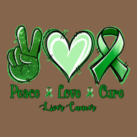 Peace Love Cure Liver Cancer Premium Tee | Teevron