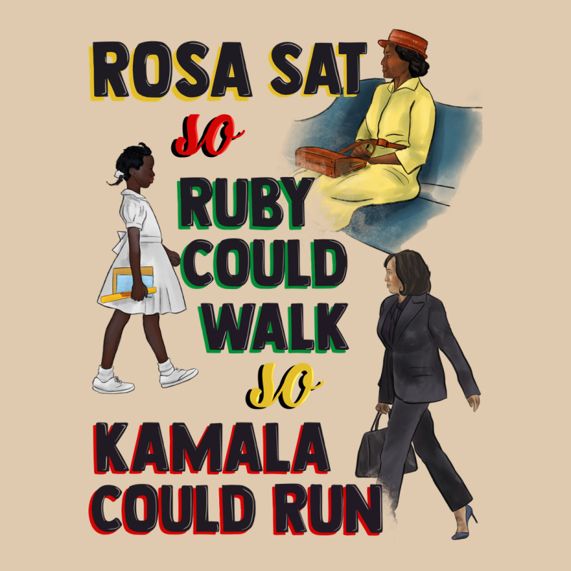 Rosa Sat So Ruby Could Walk So Kamala Could Run Juneteenth Heavyweight Sweatshirt by CowGirlArtShop | Teevron