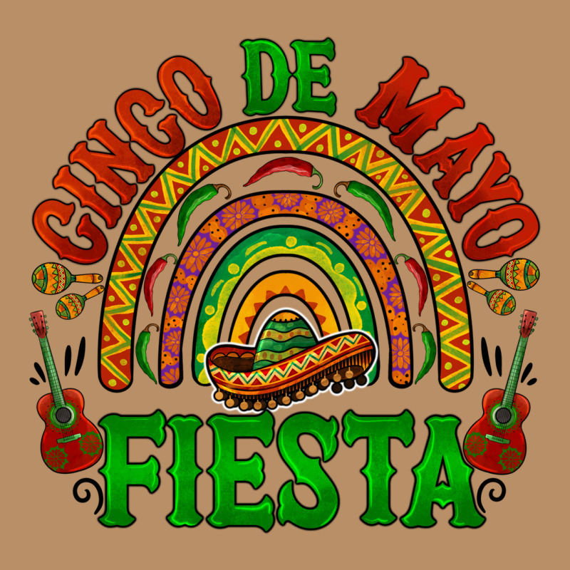Cinco De Mayo Fiesta Rainbow Vintage Hoodie by BarkalooDesign | Teevron