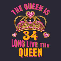 The Queen Is 34 Long Live The Queen Vintage Tee | Teevron