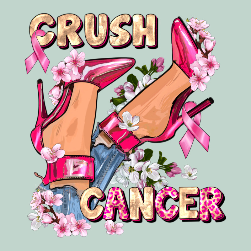 Crush Breast Cancer Zipper Hoodie by FaDigitalArtStudio | Teevron