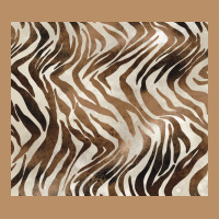 Brown Zebra Vintage Hoodie | Teevron