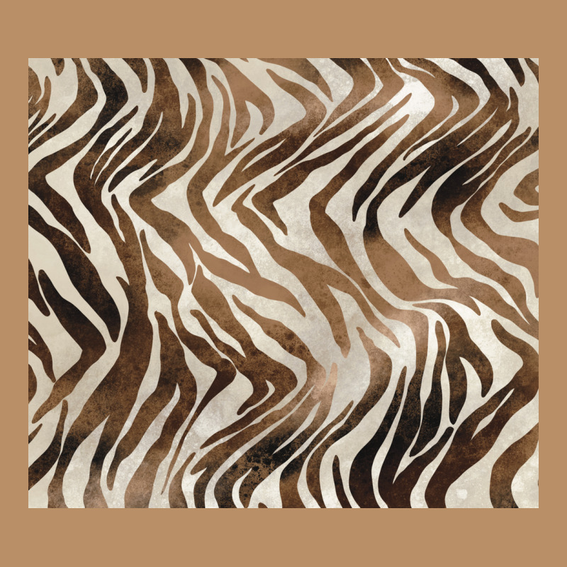 Brown Zebra Vintage Hoodie by BarkalooDesign | Teevron