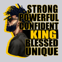 Strong Powerful Confident King Blessed Unique Heavyweight Sweatshirt | Teevron