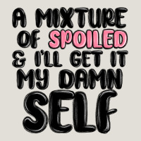 A Mixture Of Spoiled And Ill Get It My Damn Self Heavy Core Tee | Teevron