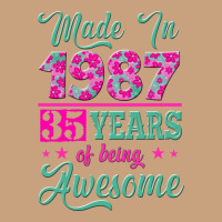 Made In 1987, 35 Years Of Being Awesome Vintage Tee | Teevron