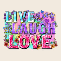 Live Laugh Love Hippie Valentine's Day Zipper Hoodie | Teevron