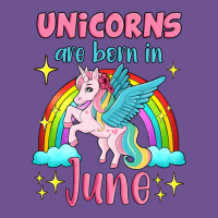 Unicorns Are Born In June Vintage Tee | Teevron