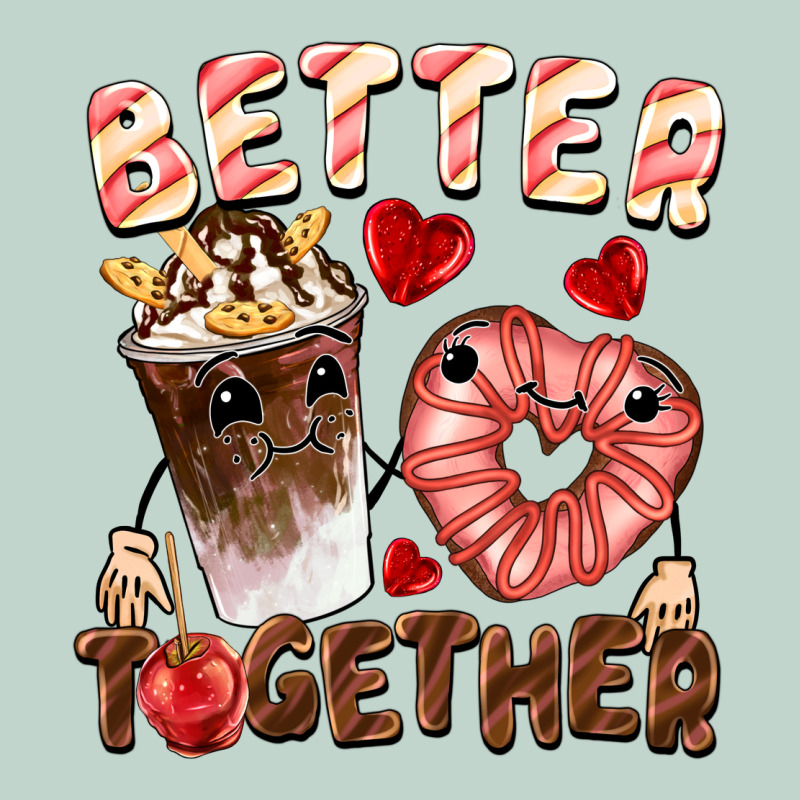 Better Together Valentine's Day Zipper Hoodie by FaDigitalArtStudio | Teevron