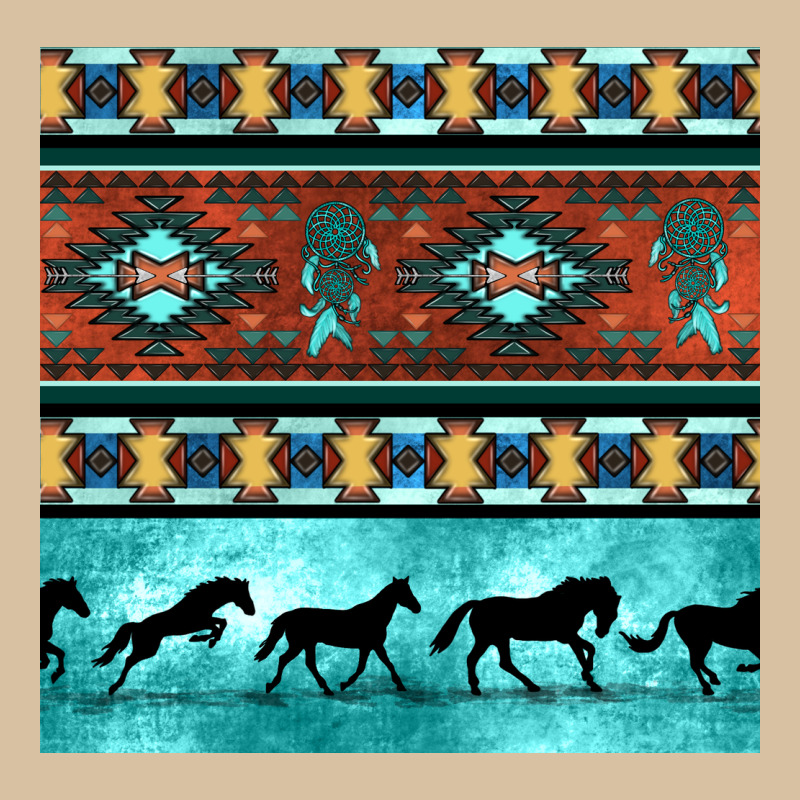 Native American Aztec Seamless Pattern Heavyweight Hoodie by BundleAndBundleShop | Teevron