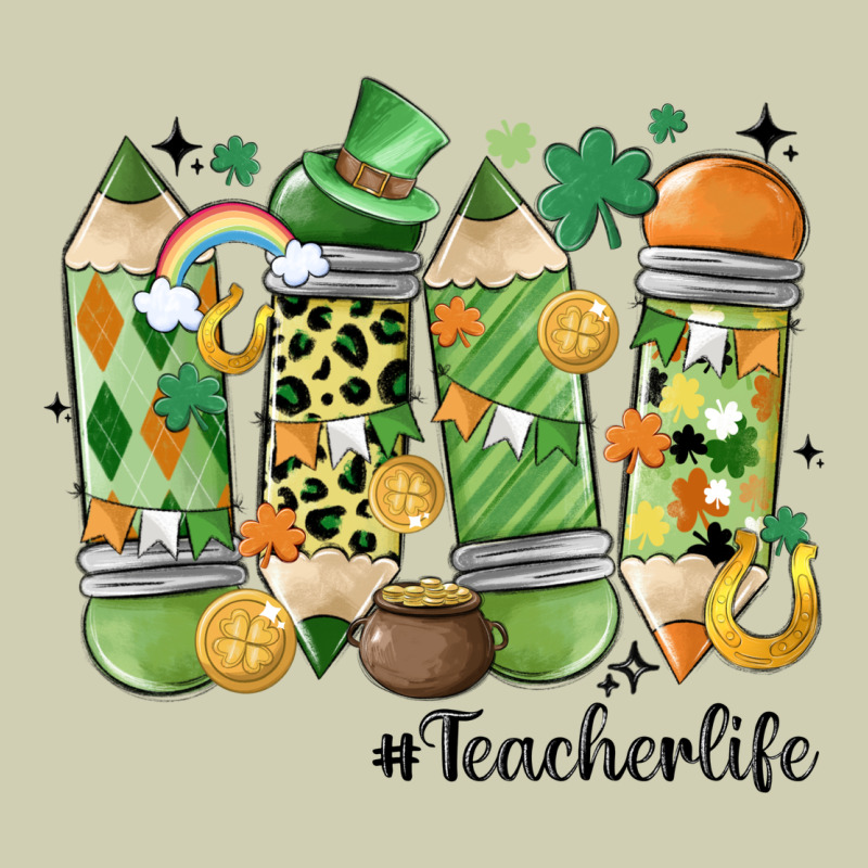 Retro Patricks Day Teacher Life Heavy Core Tee by MaliasSmallBusiness | Teevron