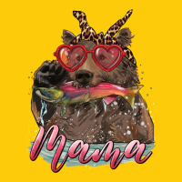 Mother's Day Glasses Leopard Bandana Mama Bear Hunting Fish Premium Hoodie | Teevron