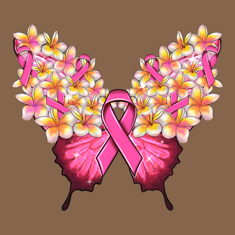 Pink Ribbon Breast Cancer Butterfly Premium Tee by NancyCooperArtShop | Teevron