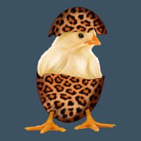 Chick With Leopard Eggshell Urban Heavy Tee | Teevron