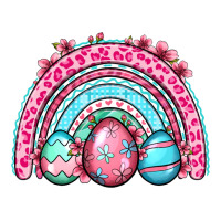 Easter Eggs Rainbow Zipper Hoodie | Teevron