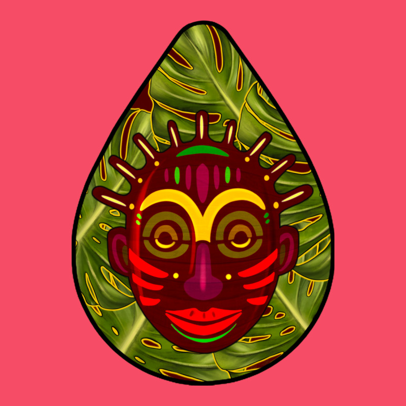 African Masks Teardrop  7 Premium Sweatshirt by BundleAndBundleShop | Teevron