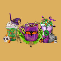 Halloween Coffee Cups Premium Hoodie | Teevron
