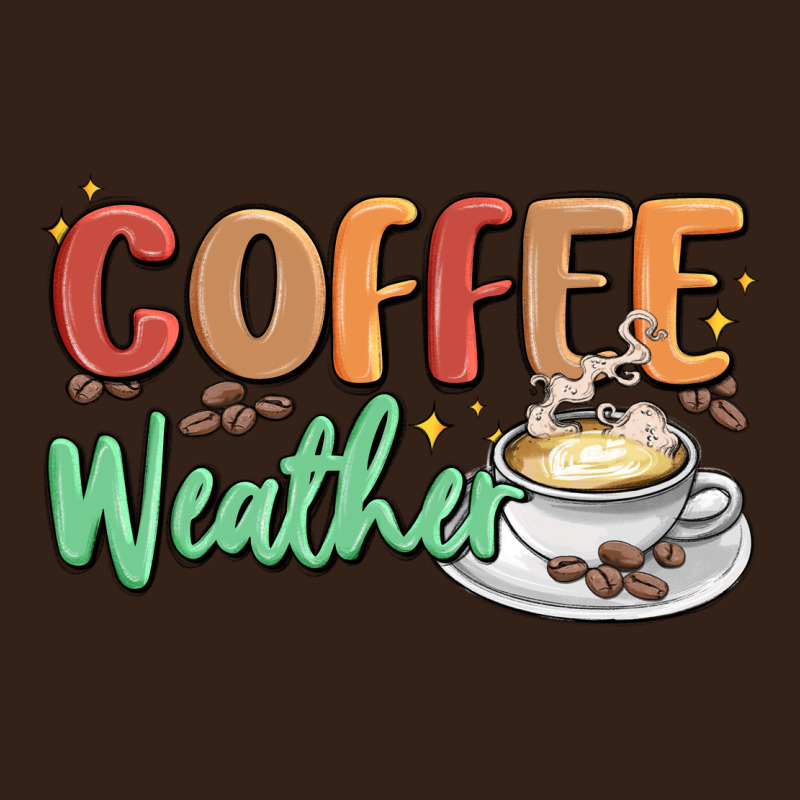 Coffee Weather Heavy Core Tee by MaliasSmallBusiness | Teevron