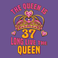 The Queen Is 37 Long Live The Queen Kopya Vintage Tee | Teevron