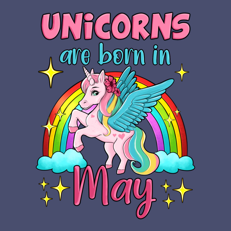 Unicorns Are Born In May Vintage Tee by Jasminsmagicworld | Teevron