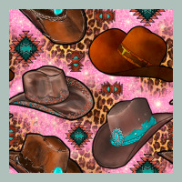 Western Cowboy Hat Seamless Pattern Heavyweight Hoodie | Teevron