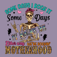Some Days I Rock It Some Days It Rocks Me Either W Classic Tee | Teevron