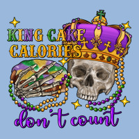 King Cake Calories Don't Count Skull Premium Hoodie | Teevron