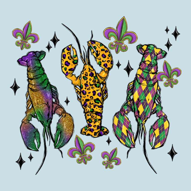 Mardi Gras Crawfish Ladies Tee by MaliasSmallBusiness | Teevron
