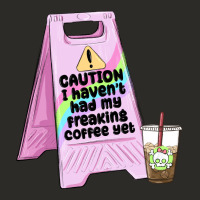 Caution I Haven't Had My Coffee Yet Heavy Core Tee | Teevron