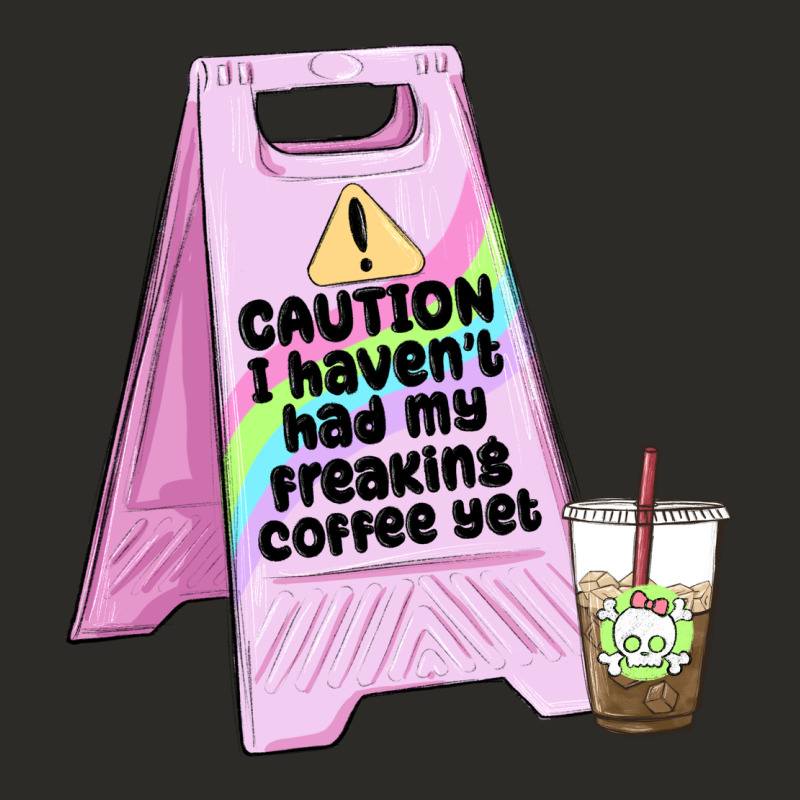 Caution I Haven't Had My Coffee Yet Heavy Core Tee by MaliasSmallBusiness | Teevron