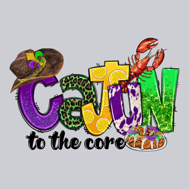 Cajun To The Core Mardi Gras Heavyweight Sweatshirt by CowGirlArtShop | Teevron