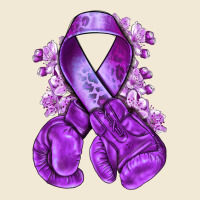 Domestic Violence Warrior Purple Ribbon Premium Tee | Teevron