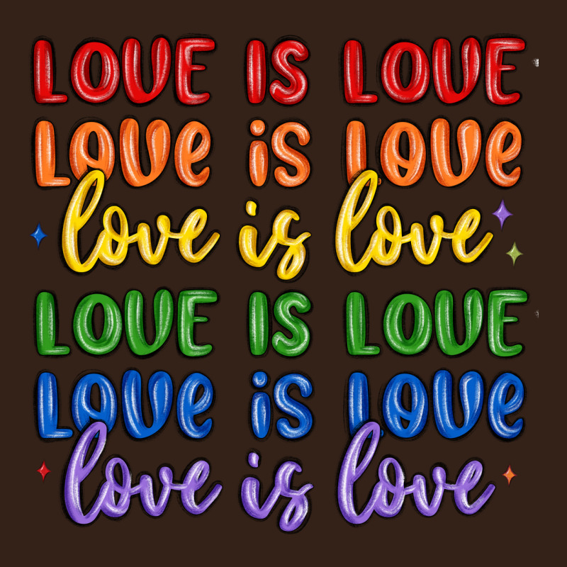 Love Is Love Lgbtq Heavy Core Tee by MaliasSmallBusiness | Teevron