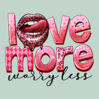 Love More Worry Less Zipper Hoodie | Teevron